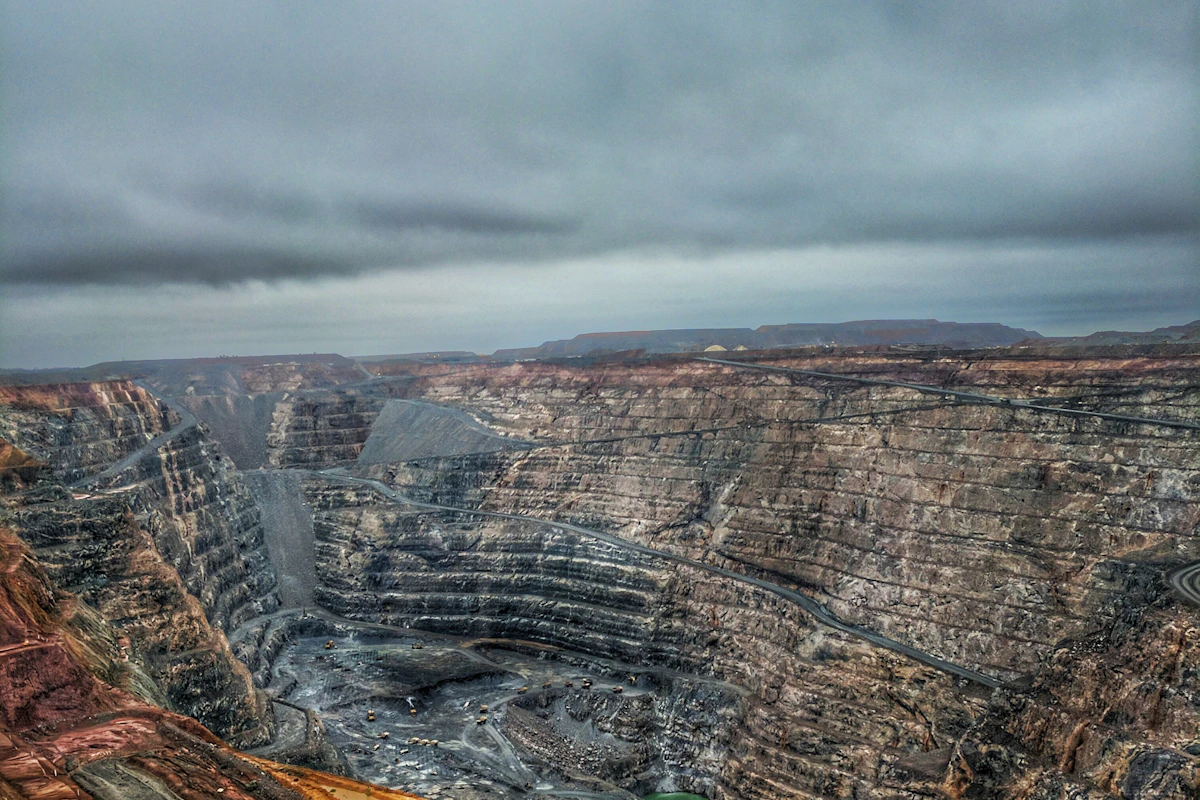 HDPE dewatering pipe installation at Copperbelt mine